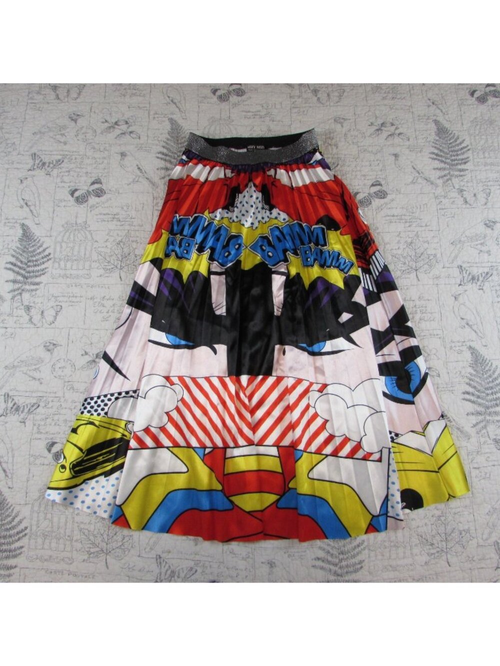 Fun Muy Muy Fancy Collection Pop art Graphic skirt womens size Large L